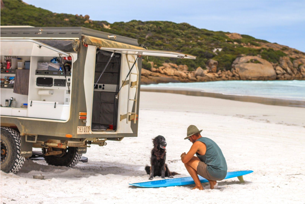 Picture 2 2 &Bull; Tips For Towing Your Trailer Or Caravan Along The Beach