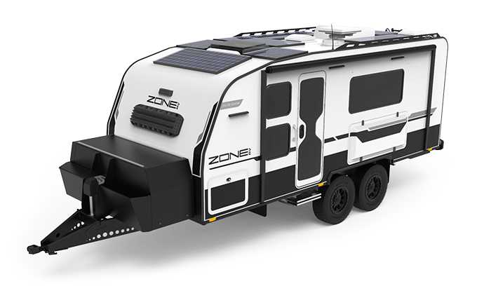 off-road caravan peregrine model Zone RV